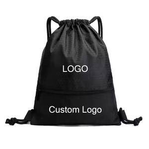 Customized Promotional Unisex Fashion Nylon <b>Drawstring</b> Cartoon Pattern Shopping <b>Backpack</b> 20-38L Capacity Convenient Outdoor - Product Image 1