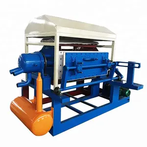 Best quality most popular models of small scale egg tray machine for small family business