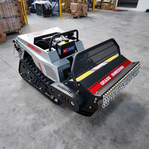 Tondeuse à gazon télécommandée sur chenilles 800 mm avec moteur haute performance 18 CV, broyeur d'herbe multifonctionnel pour pentes agricoles - Product Image 2