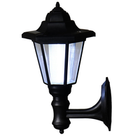 Projecteur solaire led de grande taille, 230mm, 2 pièces, éclairage d'extérieur, pour jardin