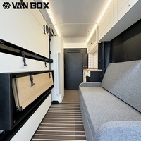 Kit de Conversion DIY Fourgon Aménagé Sprinter 4 Personnes Intérieur Luxe pour Remorque