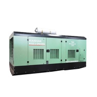 Compresor de Aire de Tornillo Portátil y Estacionario con Motor Diésel Kaishan KSZJ-29/23G, Plataforma de Perforación Green Mountain V2, Nuevo PLC para Minería