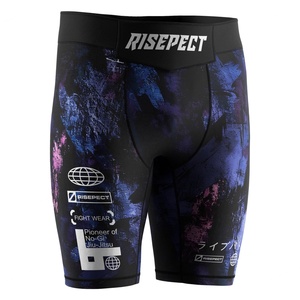 Pantalones Cortos de Compresión para Hombre, Estilo Vale Tudo, Alta Elasticidad, Costuras Planas, Ideales para BJJ, MMA, Jiu-Jitsu - Product Image 5