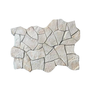Revêtement <span class=keywords><strong>extérieur</strong></span> léger <span class=keywords><strong>en</strong></span> PU imitation <span class=keywords><strong>pierre</strong></span> blanche, panneau mural <span class=keywords><strong>en</strong></span> <span class=keywords><strong>pierre</strong></span> artificielle pour façade extérieure - Product Image 1