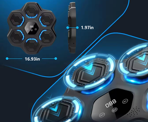 Écran numérique Home Gym Training Wall Pad Interactive <span class=keywords><strong>Beat</strong></span> Punch Board Équipement de boxe Fitness Smart Music Cible de boxe - Product Image 2