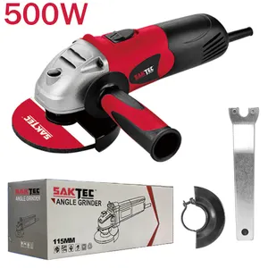 Saktec O Profissional Top Ranking 115mm Angle Grinder Fabricantes Grinder Machine Electric Angle Grinder