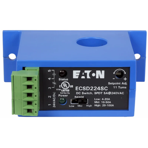 Sensores de Corriente Originales Nuevos - Interruptor de Corriente Continua ECSD224SC 24V PWR FORM C 4-20 10-50 20-100A - Product Image 1