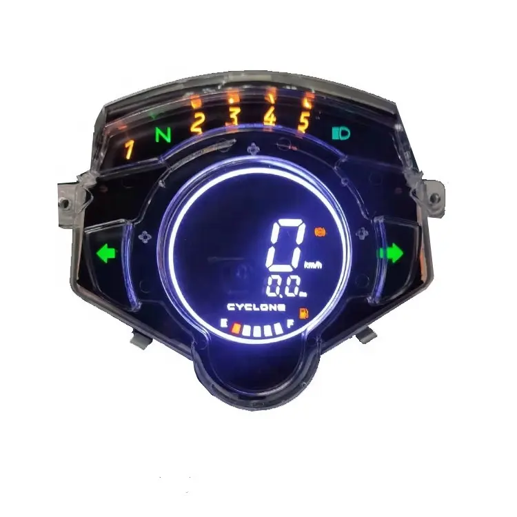 Hot Selling LC135 Motorcycle Speedometer Motorcycle Board Cluster Digital 5 Gear