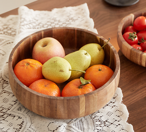 Bols en noix de coco épaissis de haute qualité |   Plat de service multi-usages pour salades, fruits, glaces, noix et céréales, compatible lave-vaisselle, écologique, idéal pour les fêtes - Product Image 3