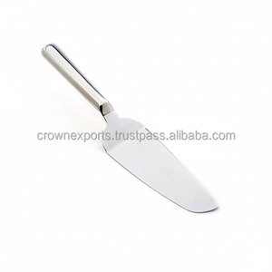 Serveur de gâteau en métal d'acier inoxydable de dernière qualité au prix de gros ensemble de coupe de gâteau pour le serveur de gâteau d'outil de concepteur de mariage - Product Image 1