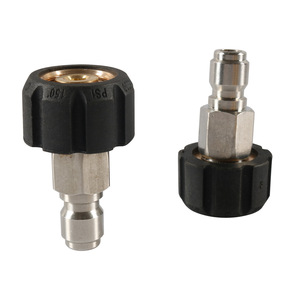 Conector rápido de latón para manguera de jardín, accesorio roscado macho de 19 mm para herramientas de riego - Product Image 3
