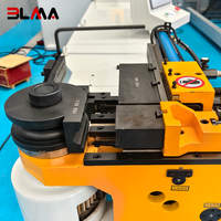 Máquina Dobladora de Tubos Hidráulica BLMA 38NC de China, Admite Moldes de Doblado Personalizados para Tubos Redondos y Cuadrados, Ideal para Muebles