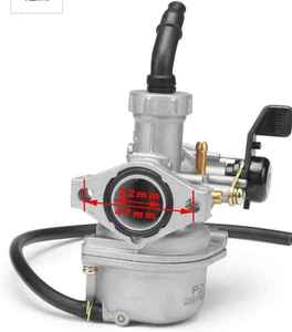 คาร์บูเรเตอร์มอเตอร์ไซค์ Universal PZ22 สำหรับเครื่องยนต์ 4 จังหวะ 90cc 100cc 110cc และรุ่น WIN100 - ชุดคาร์บูเรเตอร์ทดแทนแบบ OEM - Product Image 4