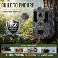 Caméra de chasse sans fil Suntekcam HC-960Ultra-Li avec carte SIM intégrée, 120MP, 4K, étanche IP65, stockage cloud gratuit, FTP, piège photo par e-mail