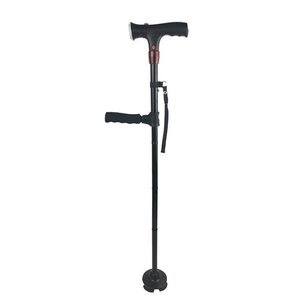 Adjustable Aluminum Alloy Walking <b>Stick</b> With <b>Light</b> For Outdoor Hiking And Walking 530g Lightweight Telescopic Design - Product Image 4