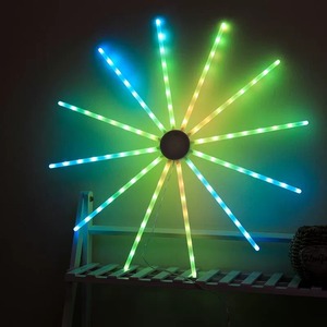 Nhà Máy giá bán buôn LED pháo hoa Strip ánh sáng RGB đèn giáng sinh giấc mơ âm nhạc âm thanh Sync <span class=keywords><strong>IR</strong></span> điều khiển từ xa nhịp điệu theo - Product Image 1