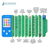 Programmeur de réparation JC V1SE pour téléphone : True Tone, état de la batterie, Face ID, empreintes digitales, avec câble matriciel pour IP6-14PM
