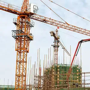 ZOOMLION Lifiing-Maschinen 8 Tonnen Turmkran neues Produkt 2023 geliefert gebrauchter Turmkran in Dubai Turmkran-Preis