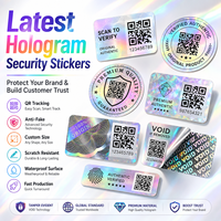 Etiquetas Holográficas Anti-Falsificación con Código QR Serial Variable para Protección de Marcas de Productos Electrónicos y Cosméticos de Lujo