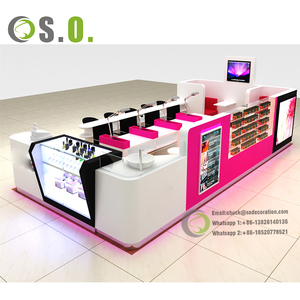 <span class=keywords><strong>Kiosque</strong></span> élégant de vernis à ongles de presse de centre commercial de beauté d'affichage d'ongles avec des armoires de mur support attrayant de stand de centre commercial - Product Image 2