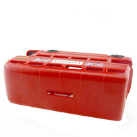 Coffret de rangement pour monnaie en plastique en forme de bus rouge à deux étages, souvenir de Londres, tirelire portable de haute qualité