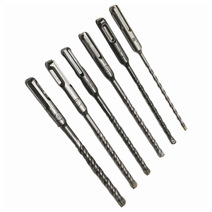 6 pz <span class=keywords><strong>SDS</strong></span> Plus gambo doppio Slot in muratura trapano a martello Set 4mm diametro 8mm in carburo per cemento grande roccia martello - Product Image 5