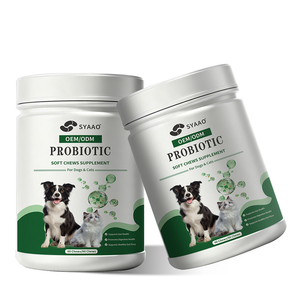 Complément alimentaire pour chiens et chats Sensitive Digestion Care, comprimés à mâcher probiotiques pour chiens et chats, 60/90 comprimés à mâcher, soutien immunitaire et santé intestinale - Product Image 1