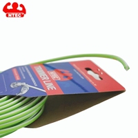 Fil de coupe carré en nylon 2,4 mm (.094'') 15 m pour tête de débroussailleuse, emballage pour machines agricoles