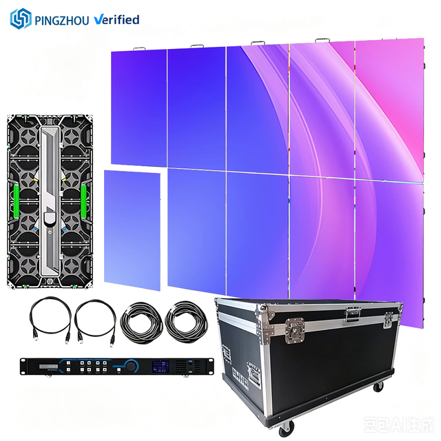 Concert Stage Rental LED Display Video Wall P3.91 Outdoor IP65Naterproof 500x500mm Screen for Live Show Event Festival HD Panel