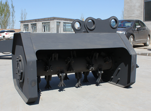 Klepelmaaier Mulchers Skid Stuur Mulcher Voor Mini Graafmachine Lader Bevestigingsmachines Mini Graafmachine Grasmaaier - Product Image 4