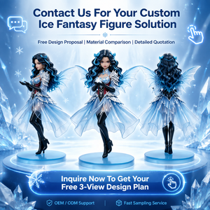 Figura de <span class=keywords><strong>Anime</strong></span> de PVC de la Serie Ice Fantasy de WEIMEI TOY, Fabricada por OEM, Personaje de <span class=keywords><strong>Anime</strong></span> de Cine y Televisión, Modelo Coleccionable para Niñas con Caja - Product Image 6
