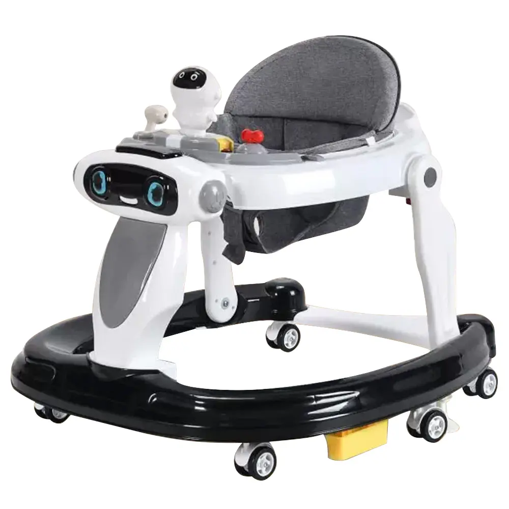 Andaderas Para Bebes Günstige faltbare Push Baby Walker 3 In 1 Light Music Esstisch Wanders tuhl für Babys Girl Boy