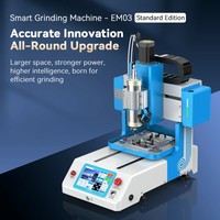 Machine à meuler les puces de carte mère CNC JC EM03 + 6 pièces pour IPHONE 11-15 Moule de meulage avant et arrière pour IPHONE 6-17 Pro Max