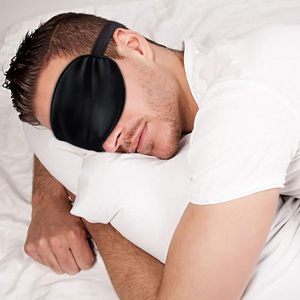 Maschera <span class=keywords><strong>per</strong></span> <span class=keywords><strong>dormire</strong></span> in seta, maschera <span class=keywords><strong>per</strong></span> occhi con chiusura della luce di riposo profonda con bende elastiche regolabili <span class=keywords><strong>per</strong></span> traversine laterali - Product Image 1