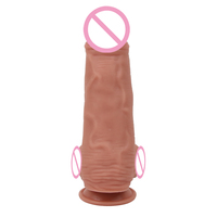 Juguete Sexual de Silicona Líquida para Hombre y Mujer, Dildo Gigante Realista, Dildo Grande XXL, Vibrador Realista de Silicona Gruesa