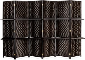 2 Kệ Trưng Bày, Màn Hình Gấp Trong Nhà Hai Mặt Màn Hình Phân Chia Mây Cao 6FT Với Vách Ngăn - Product Image 6