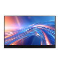 Moniteur portable portable IPS 15.6 pouces 1080P avec interface de type C haut-parleur intégré 60Hz prix bon marché pour les entreprises