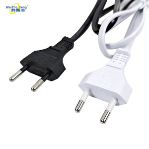 Cable de Alimentación IEC de 2 Pines con Certificación VDE, Enchufe Europeo Macho a Hembra C7, para Electrodomésticos, para Europa - Product Image 1