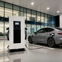 Estación de Carga Comercial para Vehículos Eléctricos 40-80kW CCS2 Gun OCPP 1.6J, Solución de Estacionamiento para Flotas con Conector Dual Independiente TA-DC-DD Nuevo-B