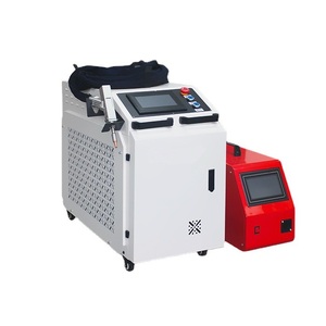 เครื่องเชื่อมเลเซอร์แบบพกพา 3 in 1 รุ่นใหม่ ปี 2023 กำลังไฟ 1500W 2000W 3000W สำหรับเชื่อม/ทำความสะอาด/ตัด - Product Image 1