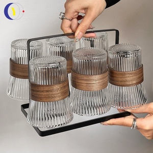 Household Heat Insulation Glass Cup Anti-Scalding Tea Water Juice Coffee Cup <b>Set</b> <b>Dinnerware</b> - Product Image 4