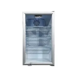 Refrigerador pequeño de <span class=keywords><strong>90</strong></span> <span class=keywords><strong>litros</strong></span> con puerta de cristal, refrigerador compacto de <span class=keywords><strong>90</strong></span> <span class=keywords><strong>litros</strong></span> para el hogar - Product Image 6