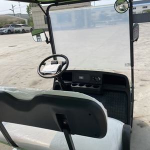 Carrito de Golf Eléctrico Blanco de 4 Plazas, 48 V, Vehículo de Baja Velocidad, Faros LED, Alcance de 30-50 km, Uso Industrial - Product Image 3