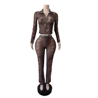 LSQ964 2026 Nouvelle collection de mode européenne et américaine, ensemble imprimé en maille