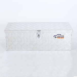 Auto Aluminum Toolbox 76x33x25cm Heavy Duty For Truck <b>Trailer</b> Storage <b>Box</b> - Product Image 3