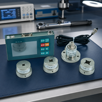 Medidor de Torque Shuoyi SY-NL-100 con 0.5% de Precisión, Sensor Intercambiable, Pantalla Táctil, RS232, Ergonómico para Laboratorio/Fábrica