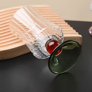 <span class=keywords><strong>Verres</strong></span> <span class=keywords><strong>à</strong></span> <span class=keywords><strong>vin</strong></span> élégants au design rétro, en verre borosilicate haute résistance, pour café et <span class=keywords><strong>vin</strong></span>, jolies tasses <span class=keywords><strong>à</strong></span> <span class=keywords><strong>vin</strong></span>, en promotion - Product Image 5