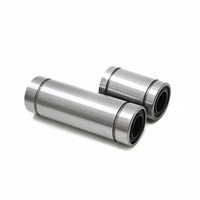 Rodamiento Lineal LM8LUU, Guía de Movimiento Lineal, Buje de Acero Cromado P6 de Precisión, Eje de 8 mm, Autolubricante, Precio de Fábrica
