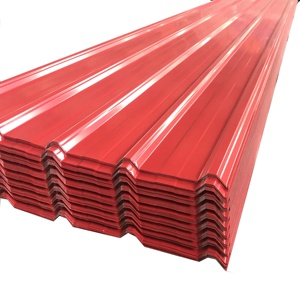 Lamiera Ondulata in Acciaio Galvalume Verniciata a Doppio Strato, Spessore 0,3mm, per Tetti Riflettenti al Calore, Pannello per Tetto PPGL - Product Image 1
