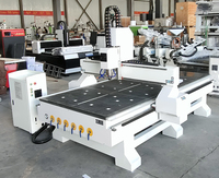 Machines à bois Outils et équipement de menuiserie CNC ATC Scie et perceuse Fraiseuses Machine avec ATC